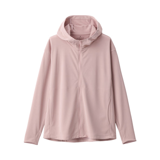 Women's UV Protection Quick Dry Zip Up Hoodie Pink MUJI