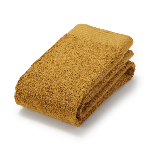 Thick Pile Face Towel Mustard MUJI