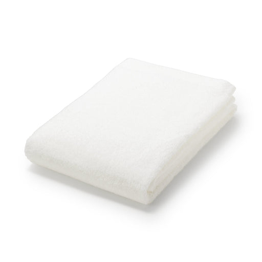 Thick Pile Bath Towel Off White MUJI