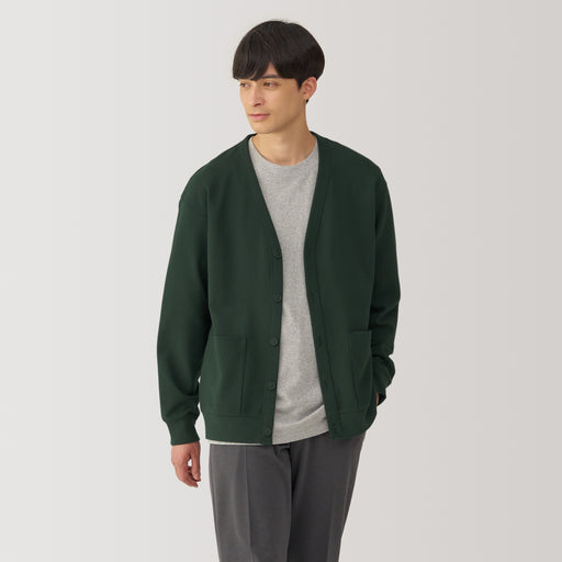 #24AW - Men's Double Knitted V Neck Cardigan AB1NF24A MUJI