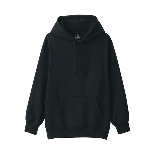 Men's Sweatshirt Pullover Hoodie Black MUJI