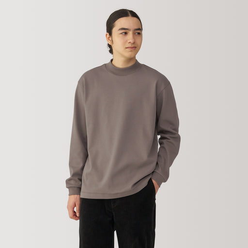 Men's Thermal Mock Neck Long Sleeve T-Shirt MUJI