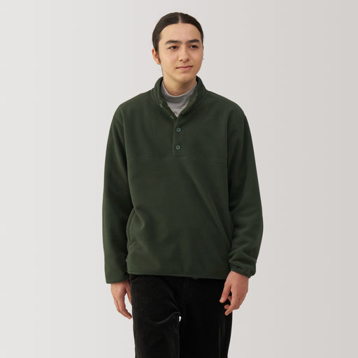 Men's Recyclable Fleece Pullover MUJI