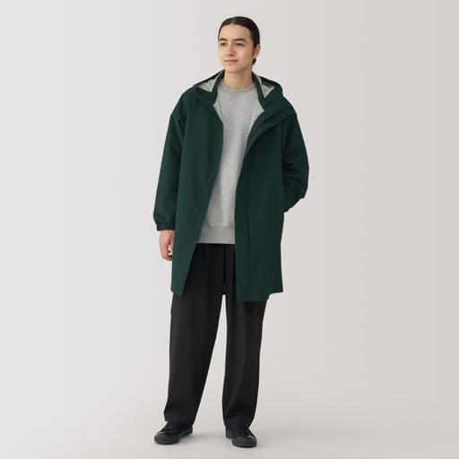 Men's Water Repellent Hooded Coat MUJI