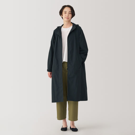 Women's Water Repellent Hooded Coat MUJI