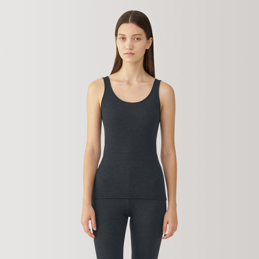 Labo Women's Lyocell Silk Ribbed Tank Top MUJI