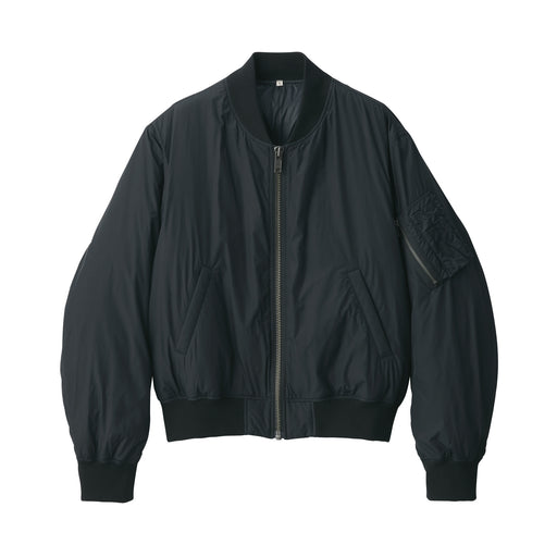 Labo Men's MA-1 Down Blouson Black MUJI