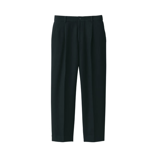 Labo Men's Cashmere Mix Darted Pants Black MUJI