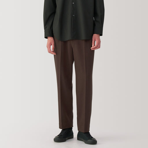 Labo Men's Cashmere Mix Darted Pants MUJI