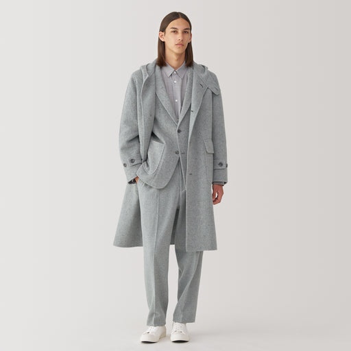 Labo Men's Cashmere Mix Duffel Coat MUJI