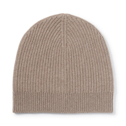 Labo Natural Color Cashmere Knitted Beanie Mocha Brown MUJI