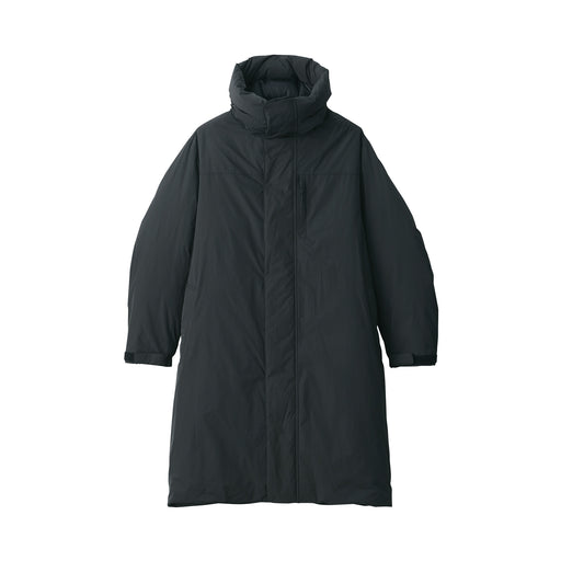 Labo Men's Hooded Down Coat Black MUJI