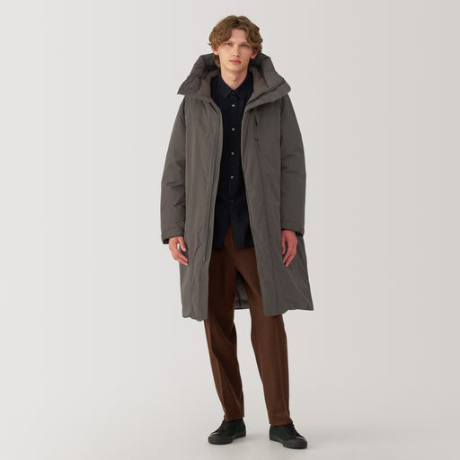 Labo Men's Hooded Down Coat MUJI