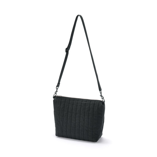 Labo Washi Blend Shoulder Bag Black MUJI