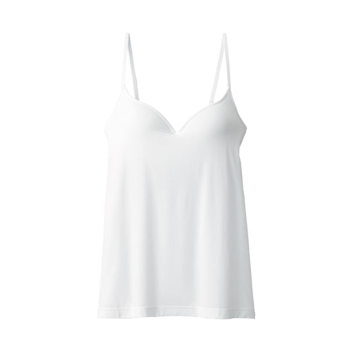 Women's Lyocell Blend Bra Camisole White MUJI