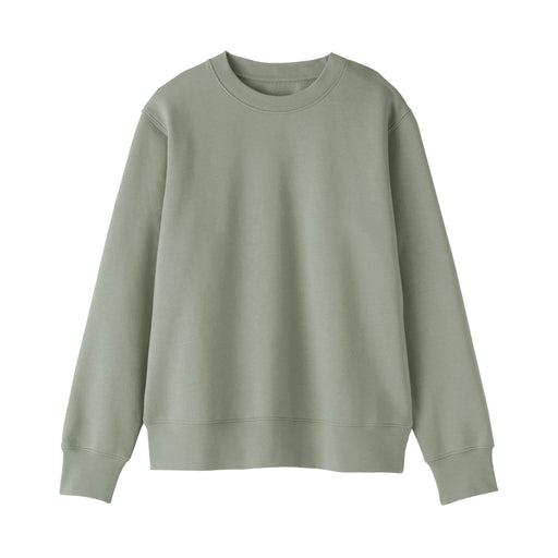 Women's Sweatshirt Smoky Green MUJI