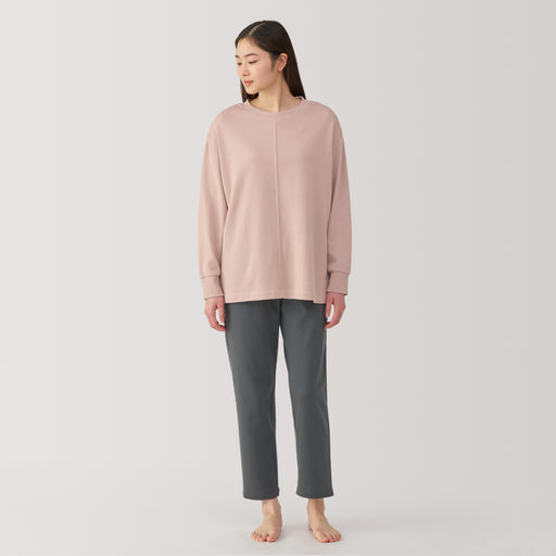 Women's Loose-Twist Sweatshirt Loungewear Set MUJI