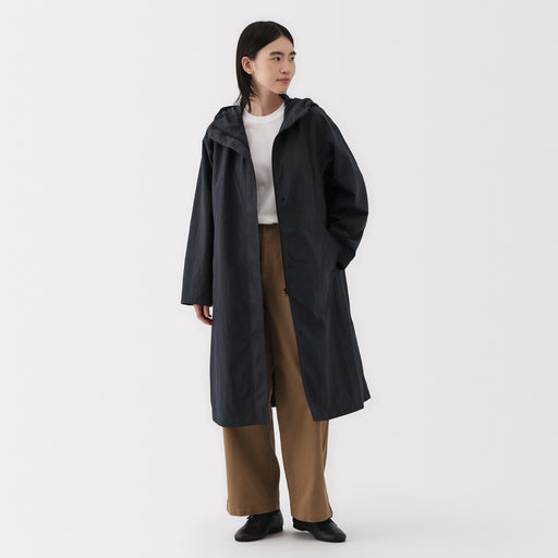 Women's Water Repellent Hooded Coat MUJI