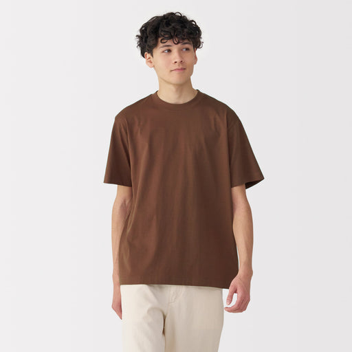 Men's Jersey Crew Neck Short Sleeve T-Shirt MUJI