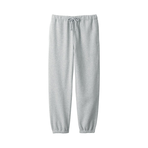 Men's Wide Sweatpants Gray MUJI