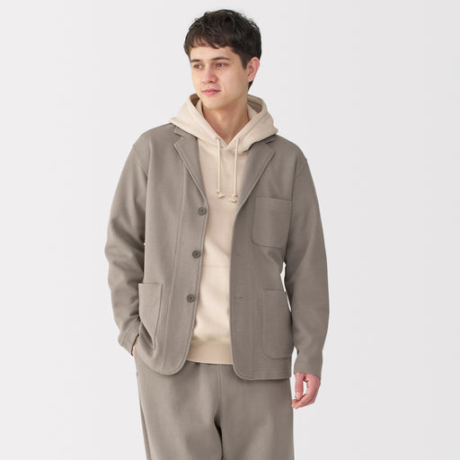 Men's Double Knitted Jacket MUJI