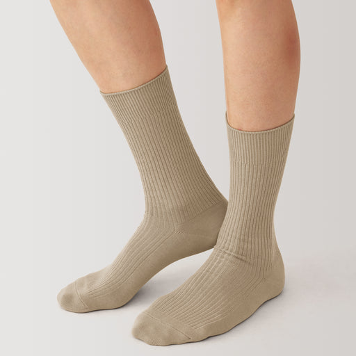 Right Angle Ribbed Socks MUJI