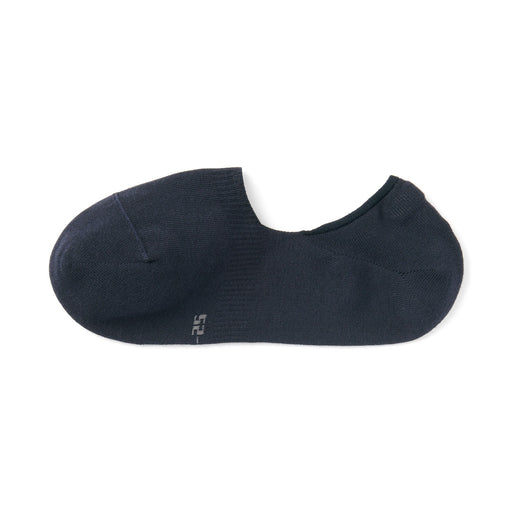 Silicone Gripper No-Show Socks Dark Navy MUJI