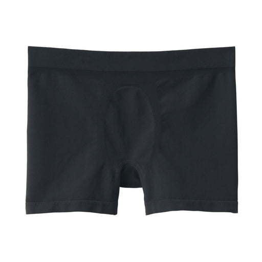 3D Contoured Cotton Boxer Briefs Black MUJI