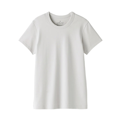 Women's Cool Touch T-Shirt Light Gray MUJI