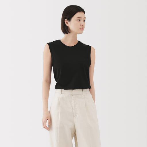 Women's Jersey Sleeveless T-Shirt MUJI