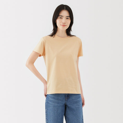 Women's Jersey Crew Neck Short Sleeve T-Shirt MUJI