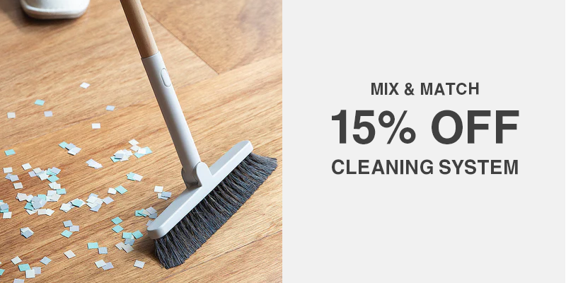 Mix and match 15% OFF Cleaning System