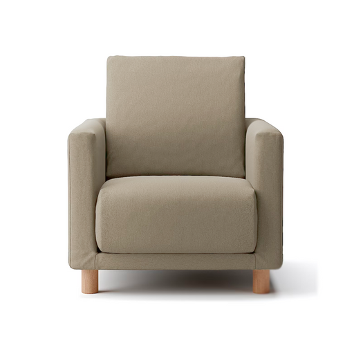 Polyester Plain Weave Cover for Urethane Pocket Coil Sofa - 1 Seater (Body Sold Separately) MUJI
