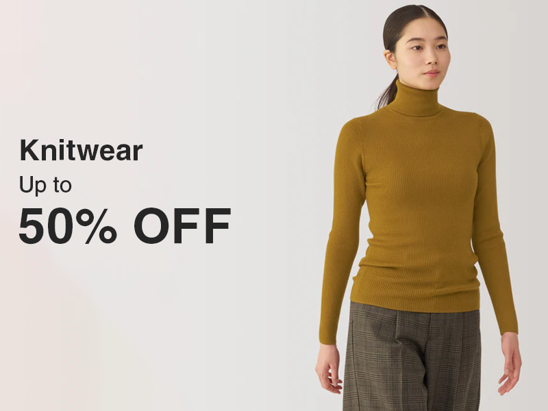 Knitwear up to 50% OFF