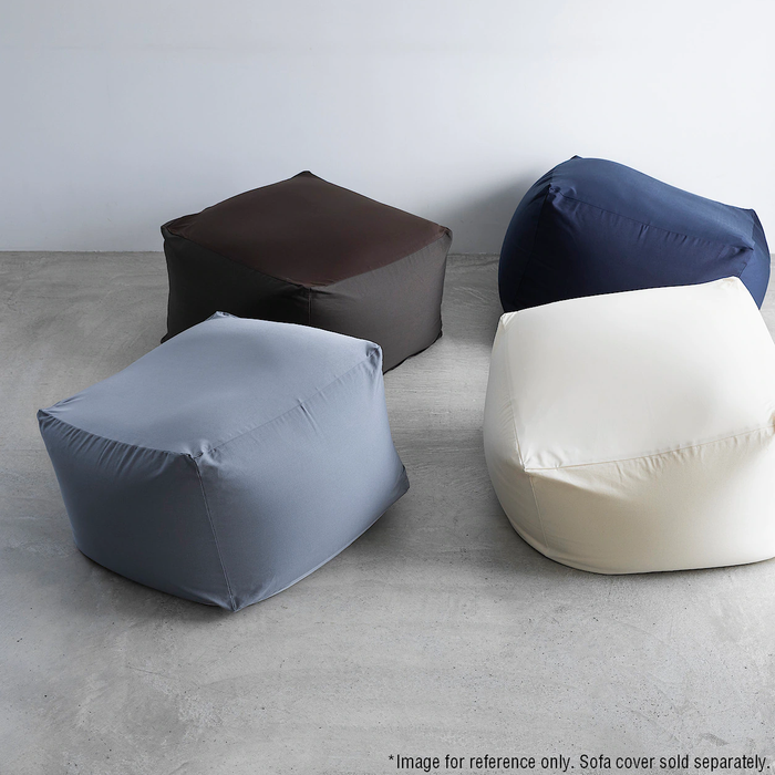 Washable 3D Breathable Cover for Pear-Shaped Bean Bag