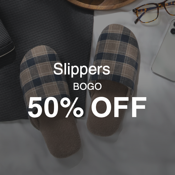 Slippers Bogo 50% OFF