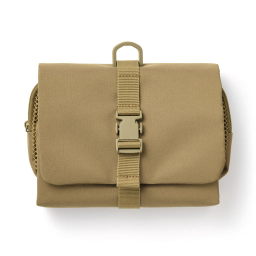 Polyester Hanging Case With Pouch Beige MUJI