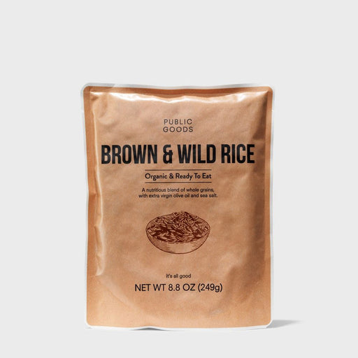 Ready To Eat Organic Brown & Wild Rice Public Goods