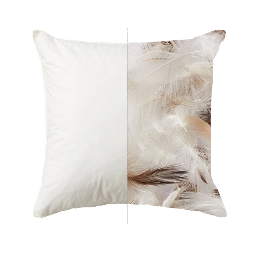 Feather Cushion 17 x 17" MUJI