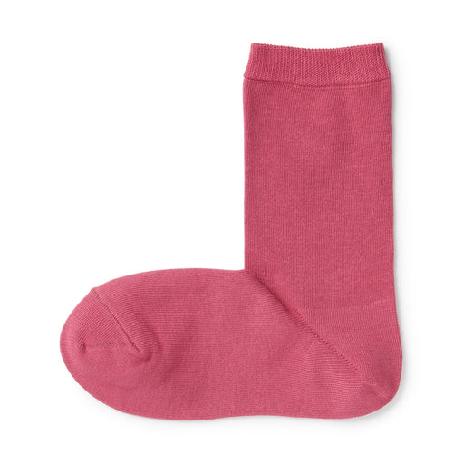 Right Angle 3 Layer Loose Top Socks Rose MUJI