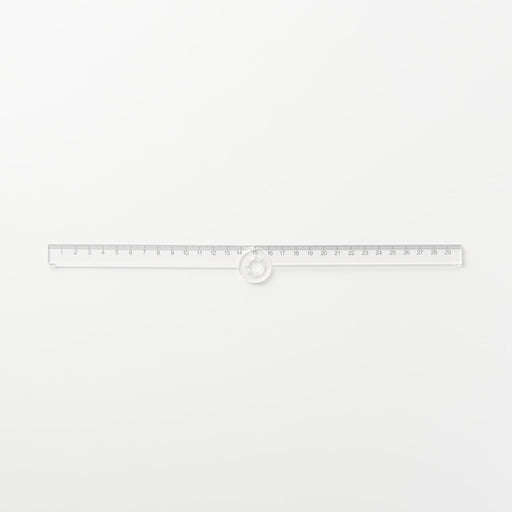 Polycarbonate Double-Sided Ruler MUJI