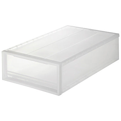 1pc Transparent Storage Box, Minimalist Desktop Storage Box For Stationery  And Cosmetics With Acrylic Pet Material, Perfect For Students' Desk  Organization