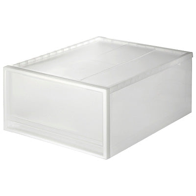 Polypropylene Storage Closet Drawer Large (W17.5 x D21.6 x H9.4") MUJI