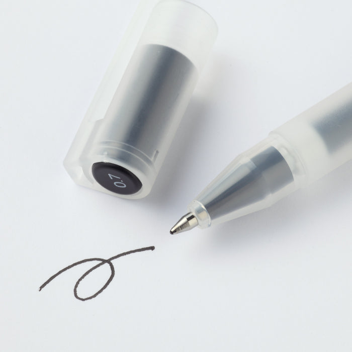 MUJI Aluminum Thin Ballpoint Pen/Pocket Mechanical Pencil portable