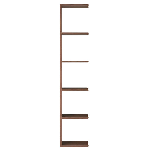 Walnut Stacking Shelf Additional - 5 Tiers MUJI