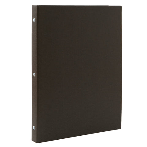 Kraft Paper Binder - Dark Gray | Folders & Binders | MUJI USA