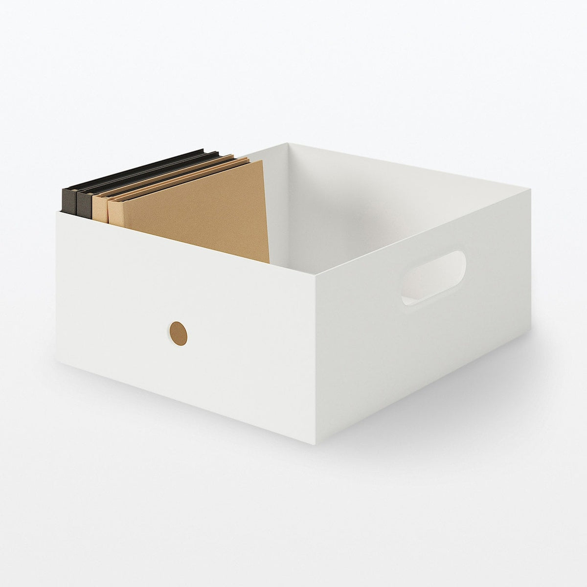 Polypropylene Half File Box (W25 cm / 9.8