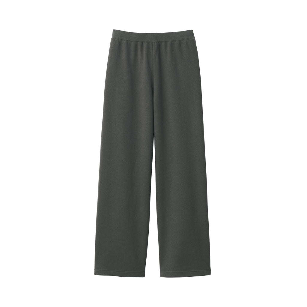 Women's French Terry Straight Pants | MUJI USA