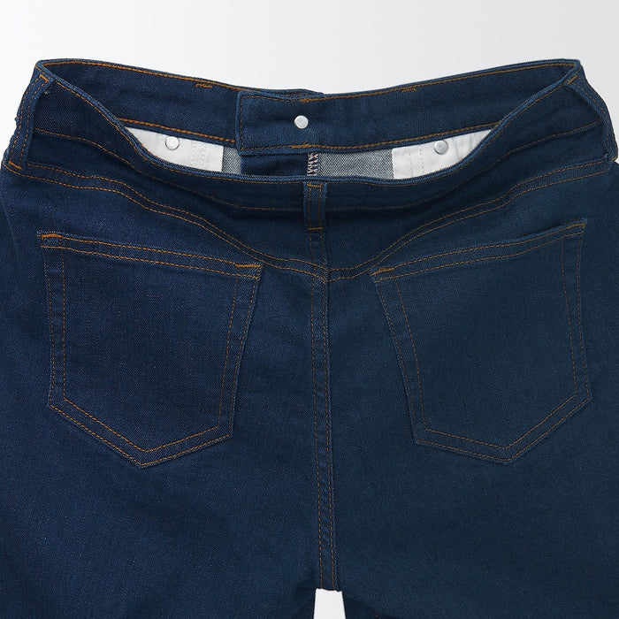 Women's Super Stretch Denim Skinny Pants Blue (L 30inch / 75cm)