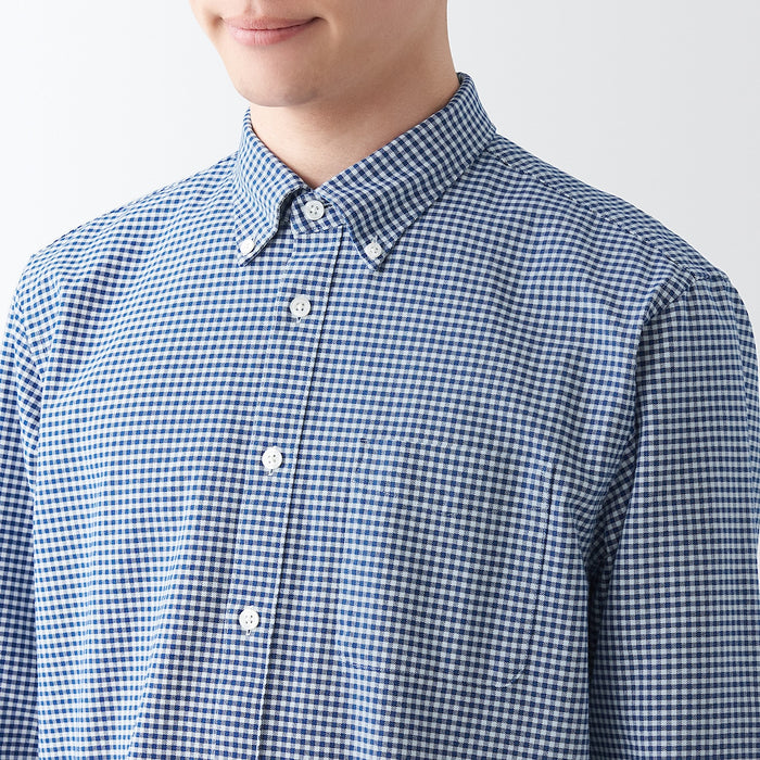 Perfect boyfriend shirt for sleeping, classic oxford cotton button